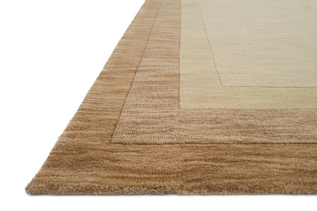 HAMILTON Collection Wool Rug  in  BEIGE Beige Small Hand-Loomed Wool