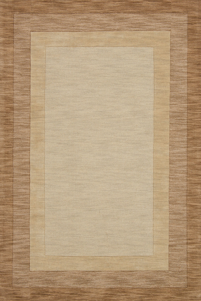 HAMILTON Collection Wool Rug  in  BEIGE Beige Small Hand-Loomed Wool