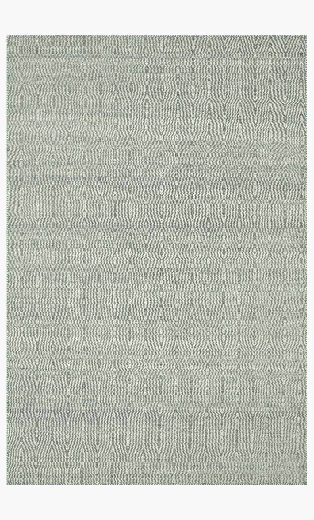 Harper Collection Wool Rug in Light Blue