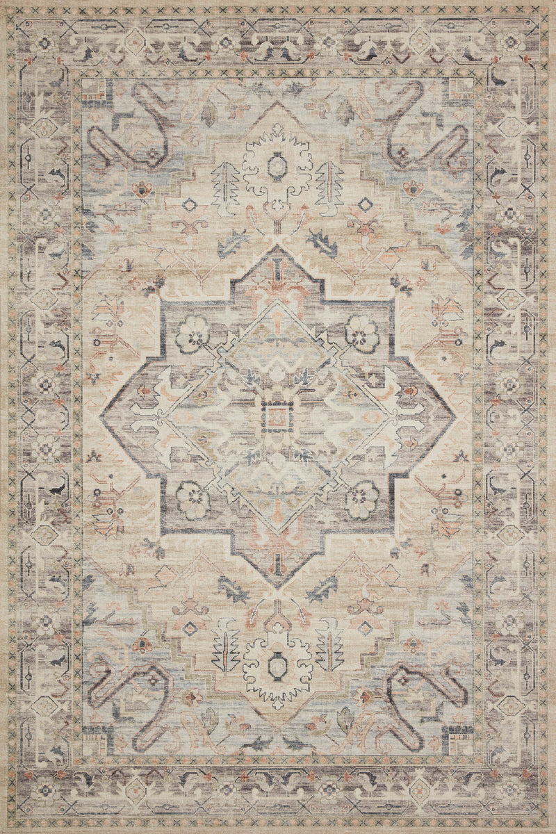HATHAWAY Collection Rug  in  MULTI / IVORY Multi Accent Power-Loomed Polyester