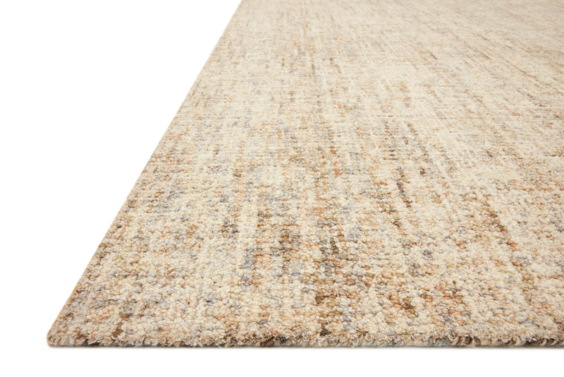 HARLOW Collection Wool Rug  in  SAND / STONE Beige Hand-Tufted Wool