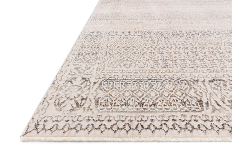 HOMAGE Collection Rug  in  IVORY / GREY Ivory Accent Power-Loomed Jute/Wool