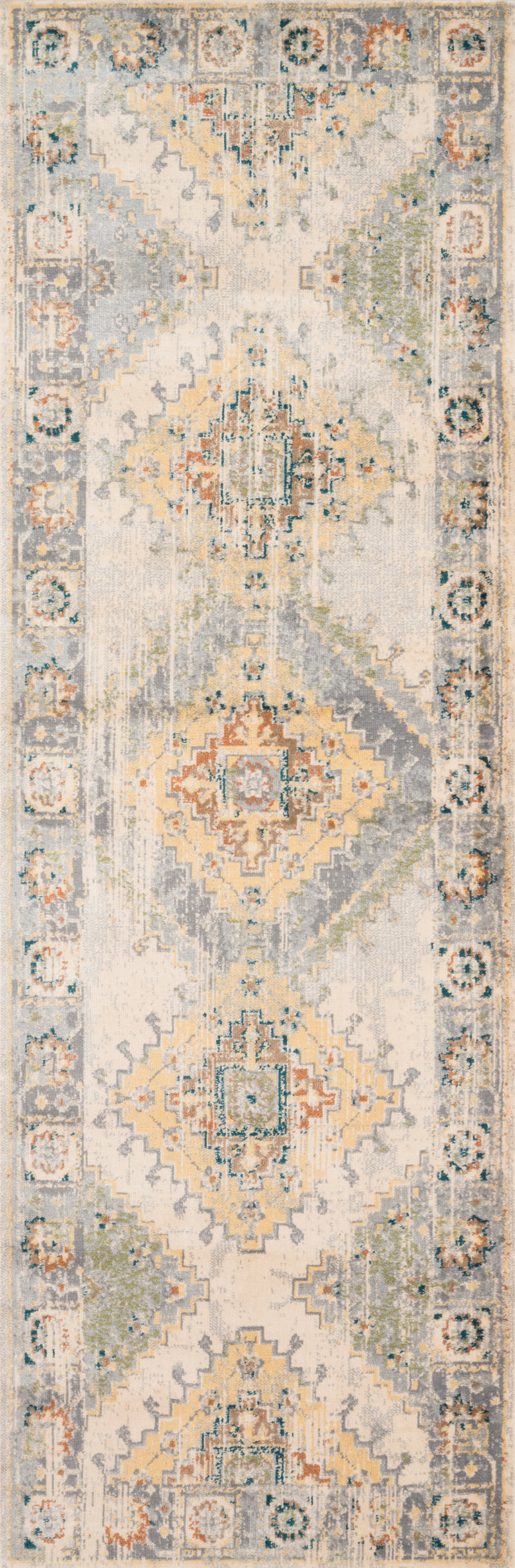 ISADORA Collection Rug  in  OATMEAL / SILVER Beige Accent Power-Loomed Polypropylene