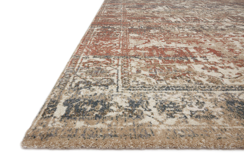 JASMINE Collection Rug  in  Natural / Multi Beige Accent Power-Loomed Viscose