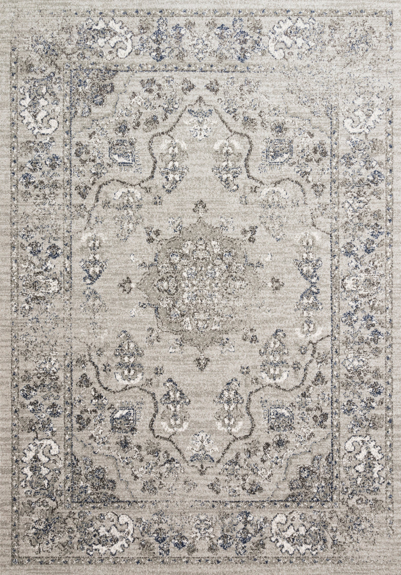 TEAGAN Collection Rug  in  NATURAL / LT. GREY