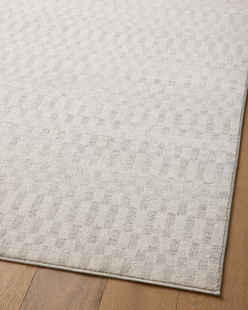 KAMALA Collection Rug  in  Ivory / Grey Ivory Accent Power-Loomed Polyester
