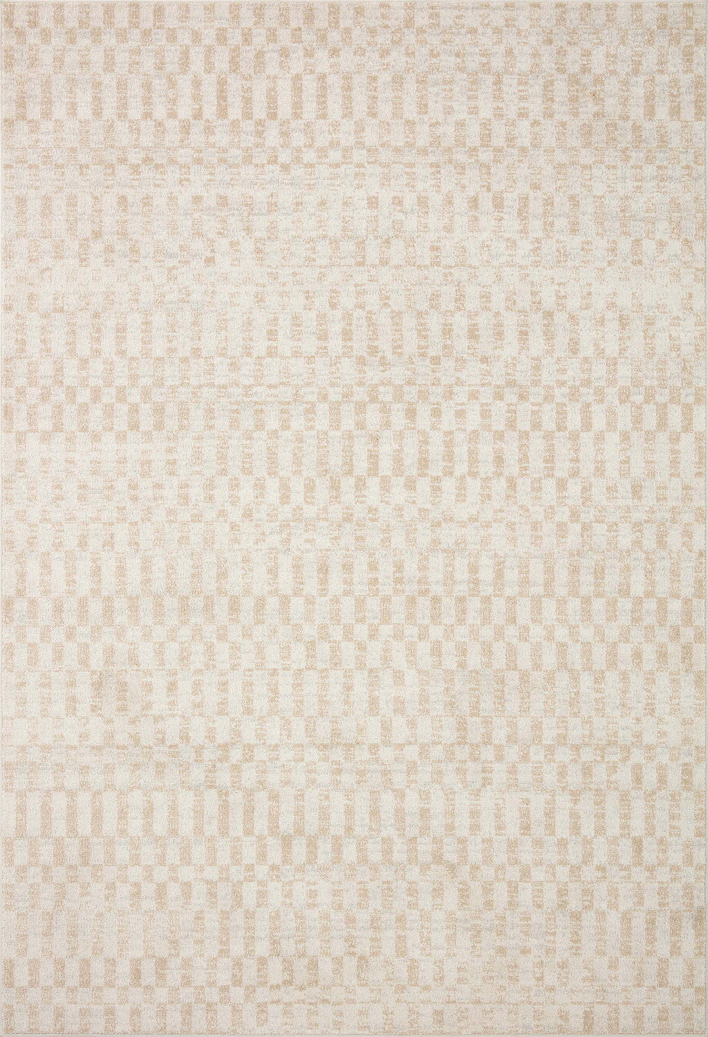 KAMALA Collection Rug  in  Ivory / Natural Ivory Accent Power-Loomed Polyester