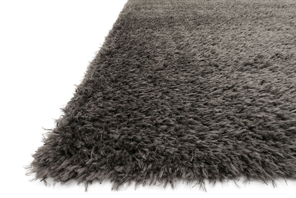 KAYLA SHAG Collection Rug  in  GREY Gray Accent Power-Loomed Polyester