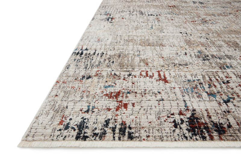 LEIGH Collection Rug  in  Ivory / Multi Ivory Runner Power-Loomed Polyester