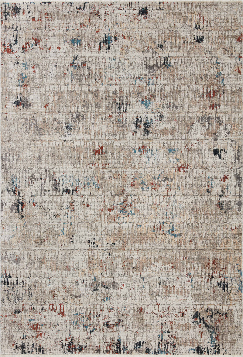 LEIGH Collection Rug  in  Ivory / Multi Ivory Runner Power-Loomed Polyester