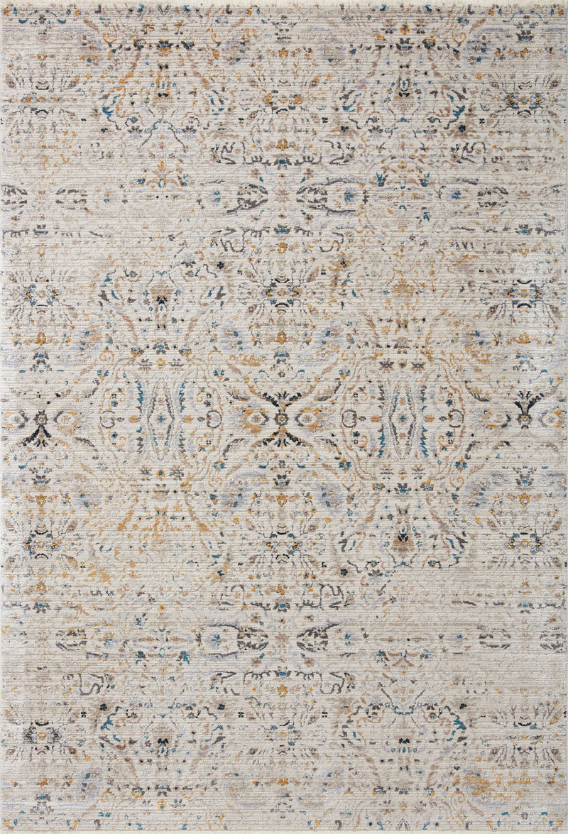 LEIGH Collection Rug  in  Ivory / Straw Ivory Runner Power-Loomed Polyester