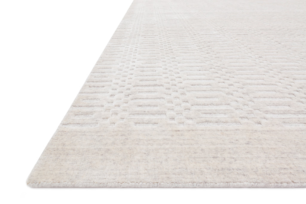 LENNON Collection Wool/Viscose Rug  in  IVORY Ivory Accent Hand-Loomed Wool/Viscose