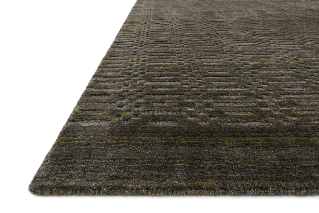 LENNON Collection Wool/Viscose Rug  in  TOBACCO Beige Accent Hand-Loomed Wool/Viscose