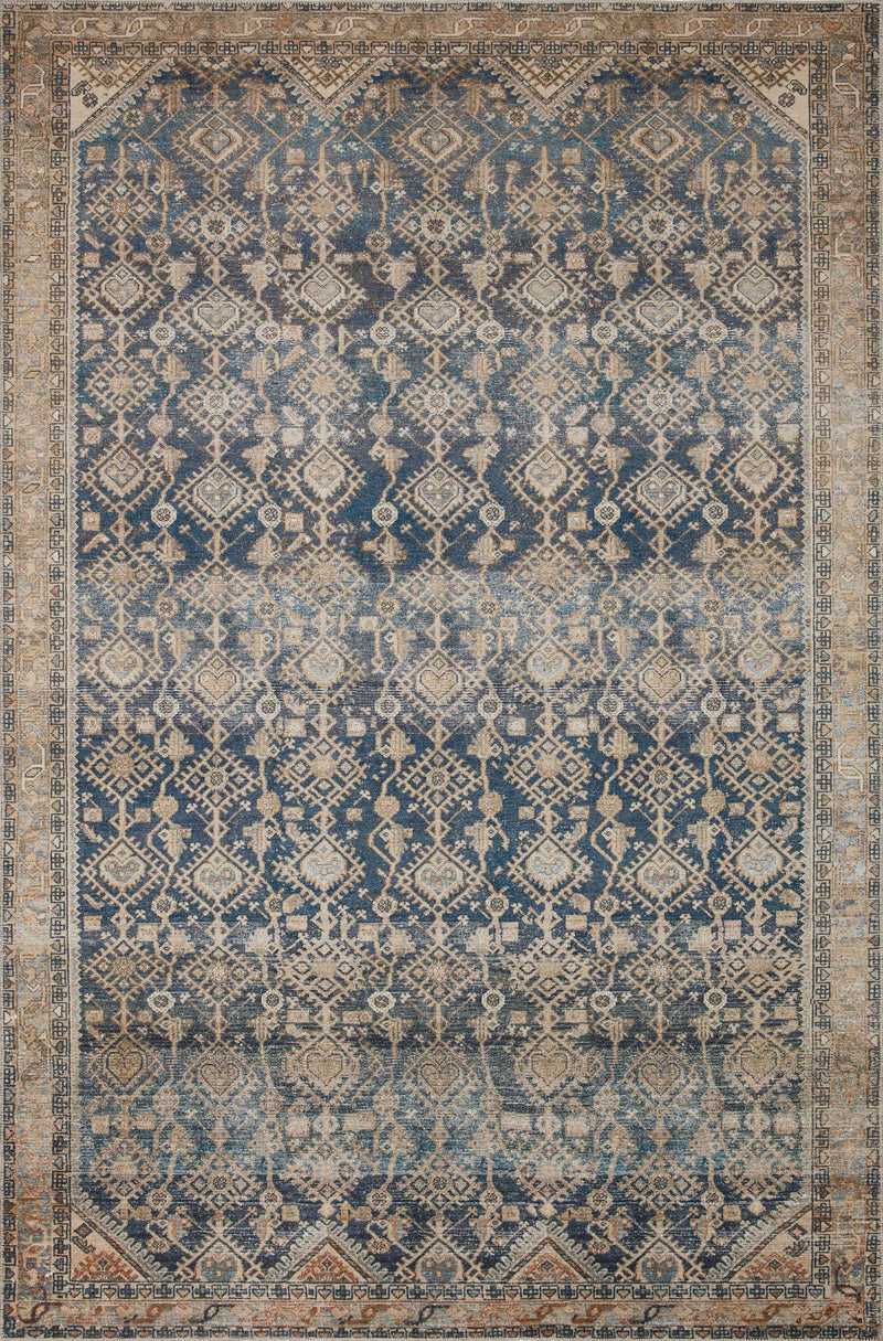 BONNEY Collection Rug  in  CHARCOAL / SPICE