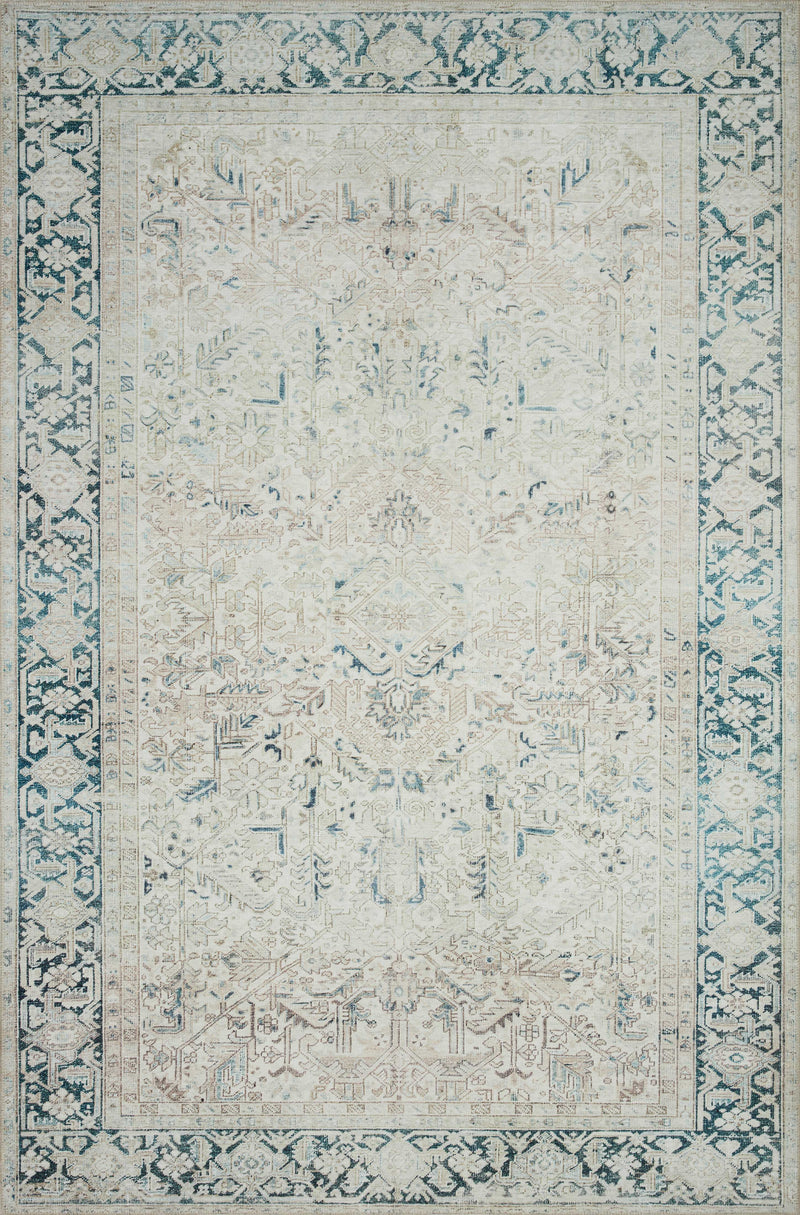 LUCCA Collection Wool/Viscose Rug  in  BRICK / MULTI