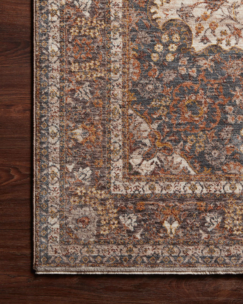 LOURDES Collection Rug  in  Natural / Ocean Beige Accent Power-Loomed Polypropylene/Polyester