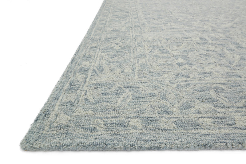 LYLE Collection Wool Rug  in  SLATE Gray Runner Hand-Hooked Wool