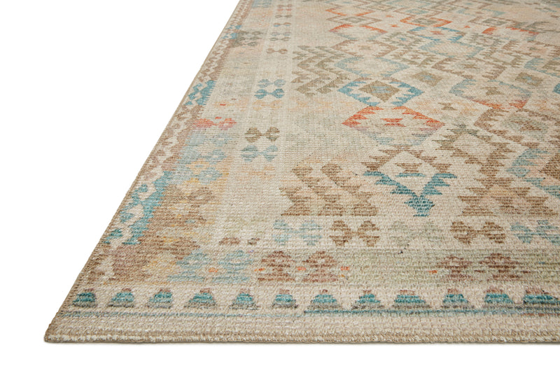 MALIK Collection Rug  in  NATURAL / MULTI Beige Accent Power-Loomed Polyester