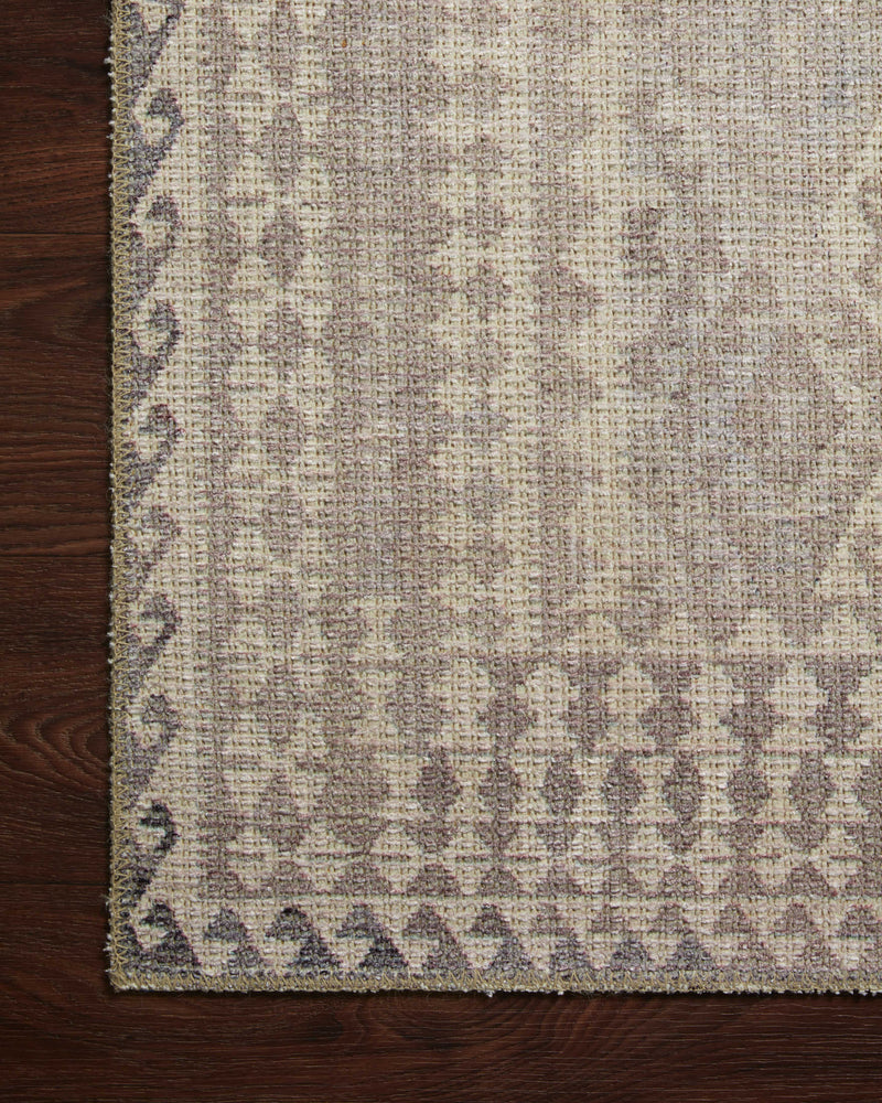 MALIK Collection Rug  in  IVORY / STONE Ivory Accent Power-Loomed Polyester