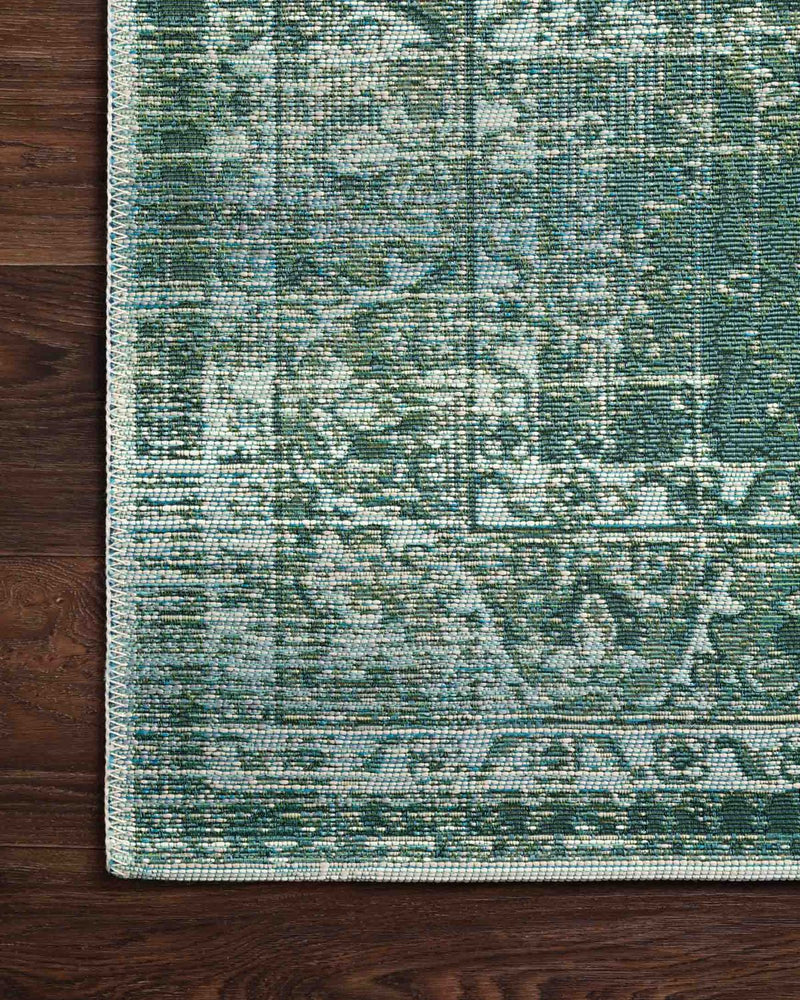 MIKA Collection Rug in GREEN / MIST