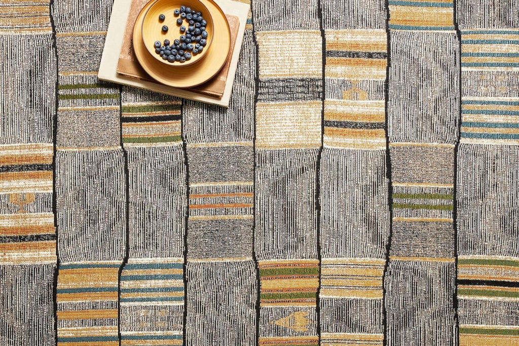 MIKA Collection Rug in GRANITE / MULTI