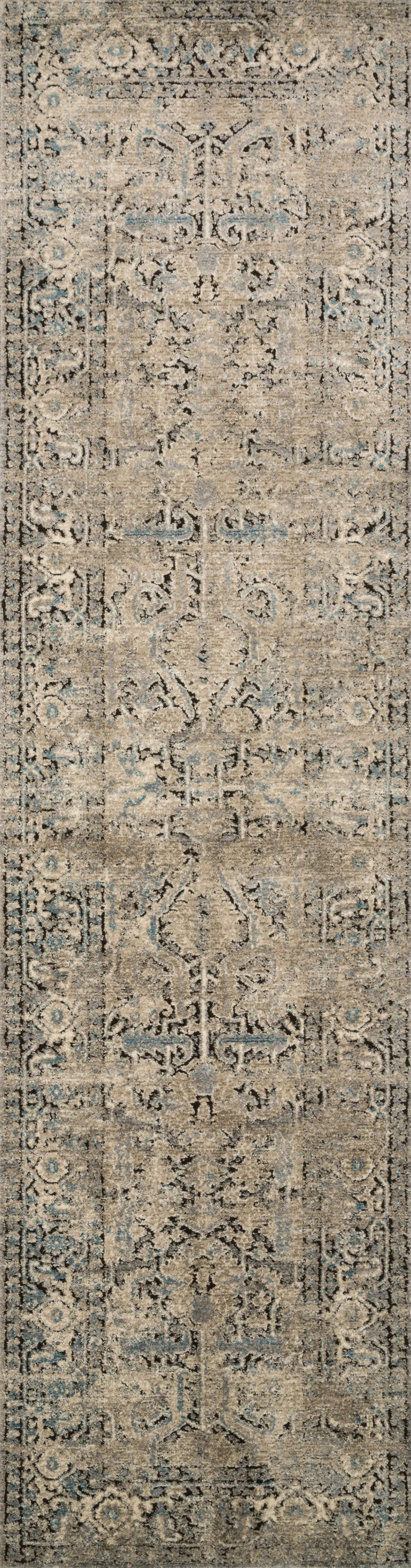MILLENNIUM Collection Rug  in  GREY / STONE Gray Accent Power-Loomed Jute/Hemp