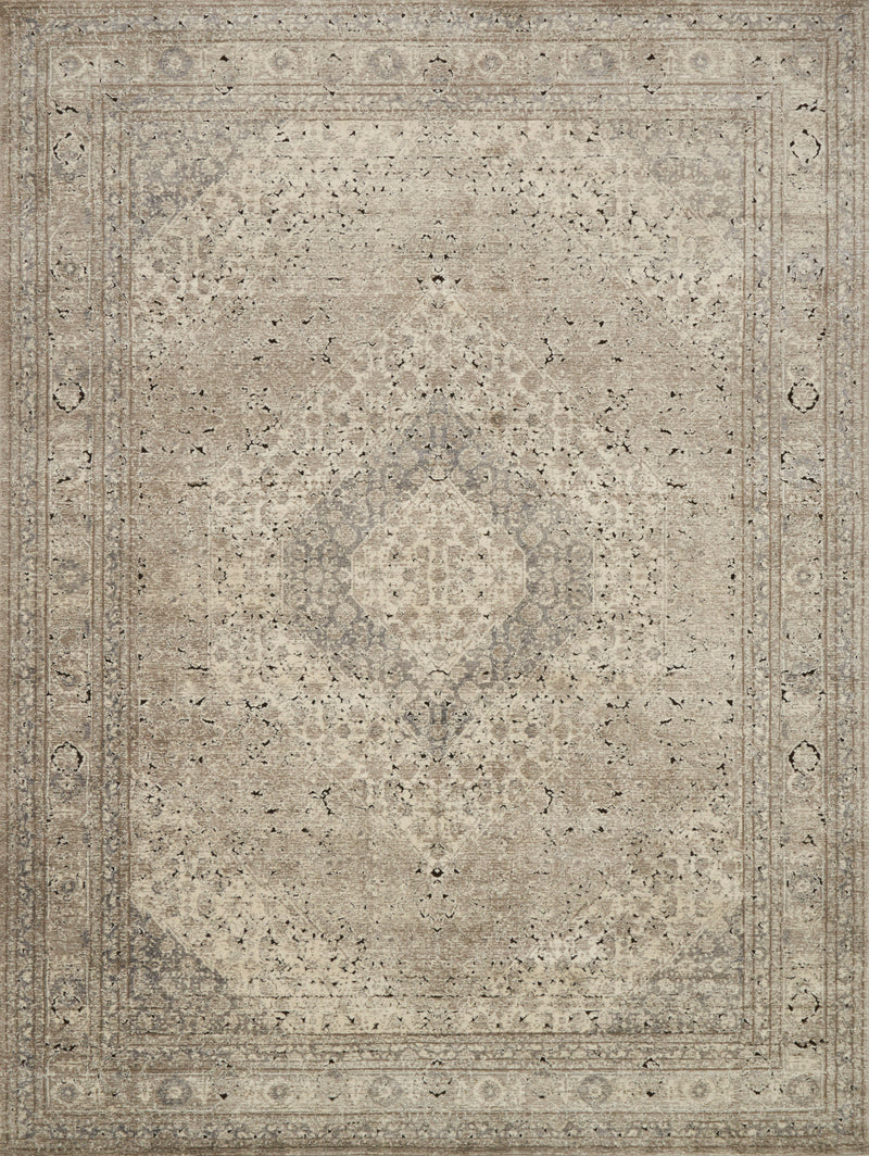 MILLENNIUM Collection Rug  in  SAND / IVORY Beige Accent Power-Loomed Jute/Hemp