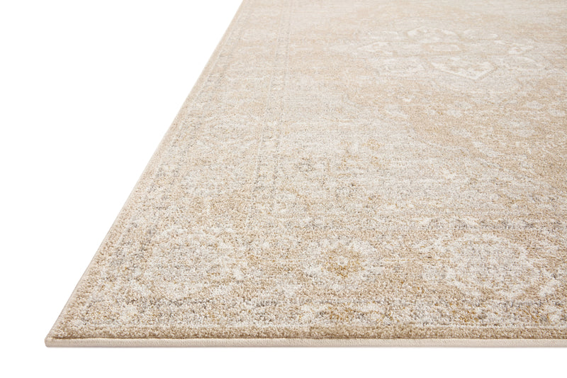 ODETTE Collection Rug  in  Beige / Silver Beige Accent Power-Loomed Polyester