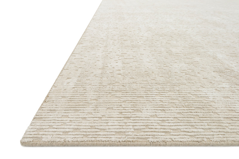 OLLIE Collection Wool/Viscose Rug  in  IVORY Ivory Accent Hand-Loomed Wool/Viscose