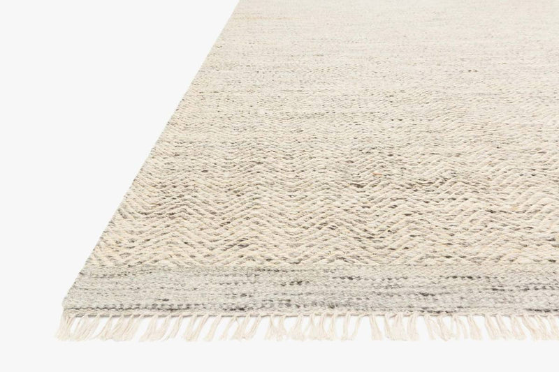 Omen Collection Wool Rug in Mist