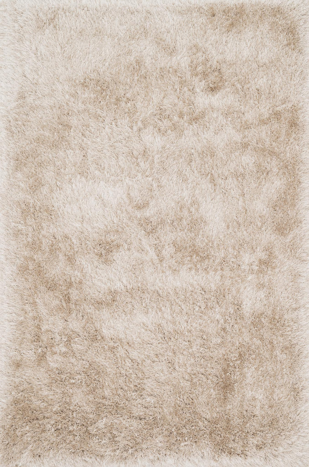ORIAN SHAG Collection Rug  in  BEIGE Beige Small Hand-Woven Polyester