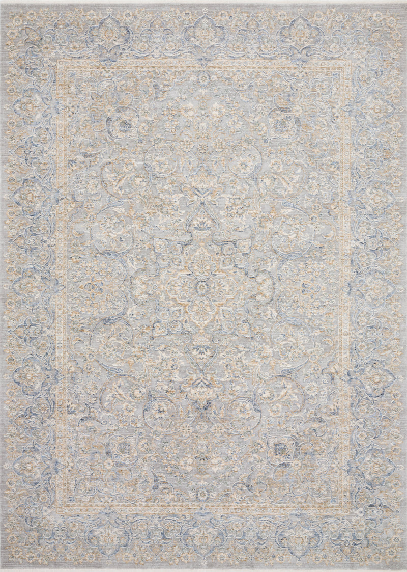 PANDORA Collection Rug  in  STONE / GOLD Gray Accent Power-Loomed Polyester