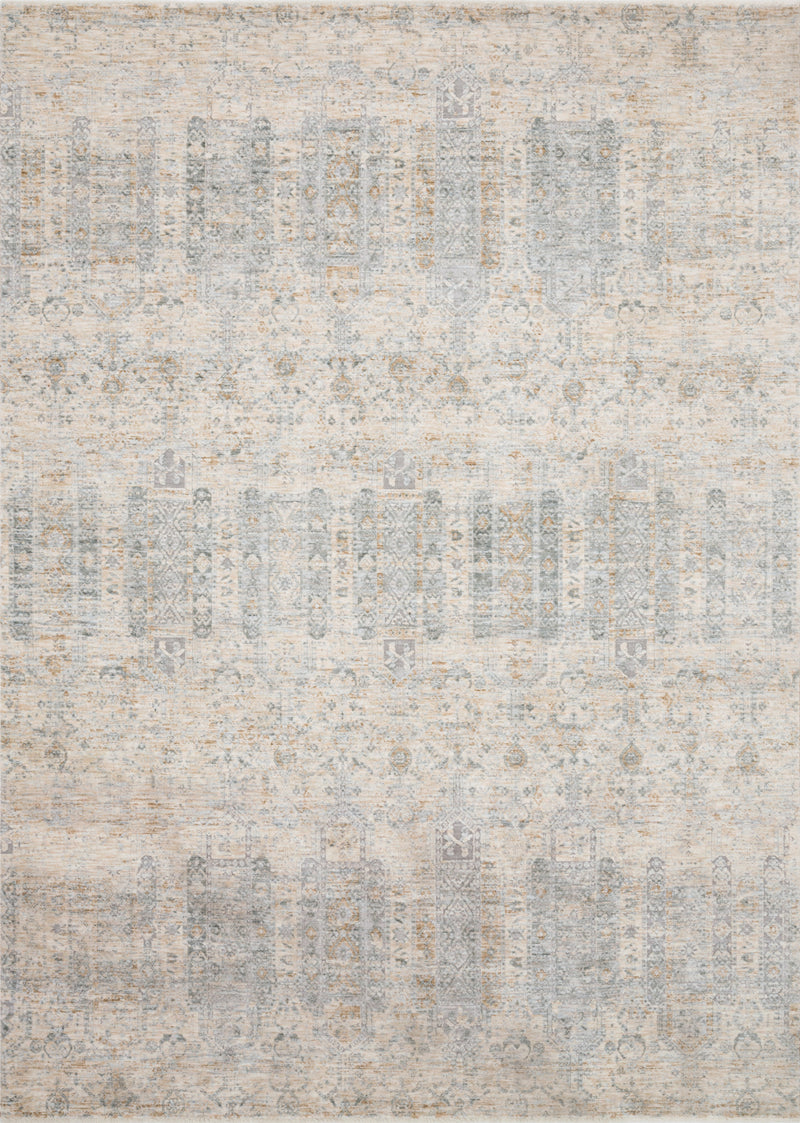 PANDORA Collection Rug  in  IVORY / MIST Ivory Accent Power-Loomed Polyester