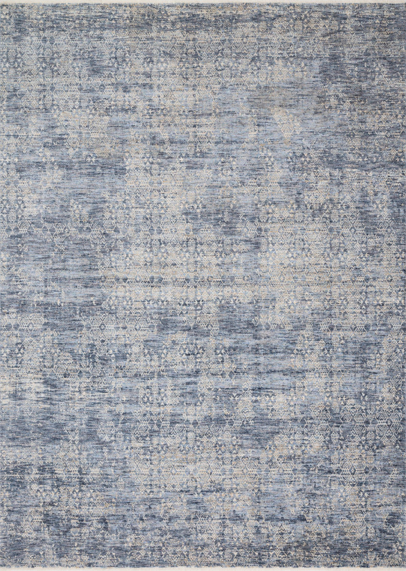 PANDORA Collection Rug  in  DARK BLUE Blue Accent Power-Loomed Polyester