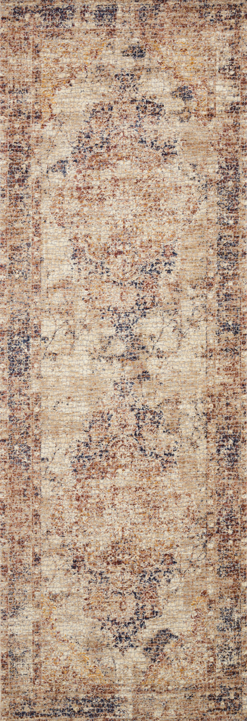 PORCIA Collection Rug  in  IVORY / IVORY Ivory Accent Power-Loomed Polyester