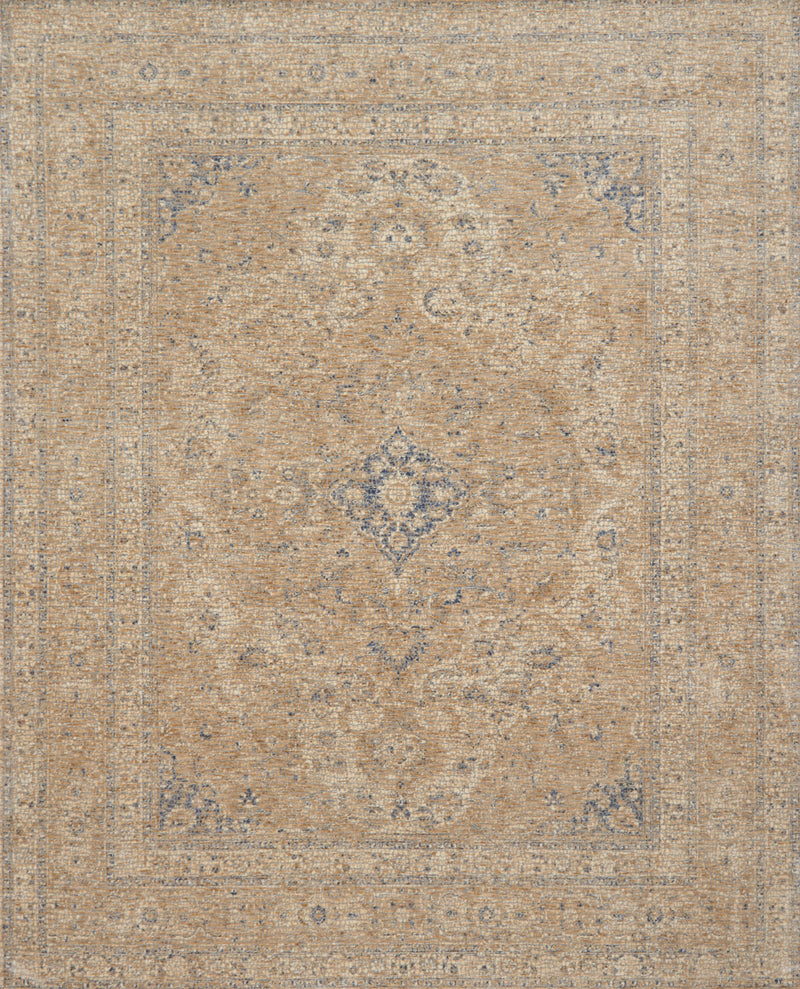 PORCIA Collection Rug  in  BEIGE / BEIGE Beige Accent Power-Loomed Polyester