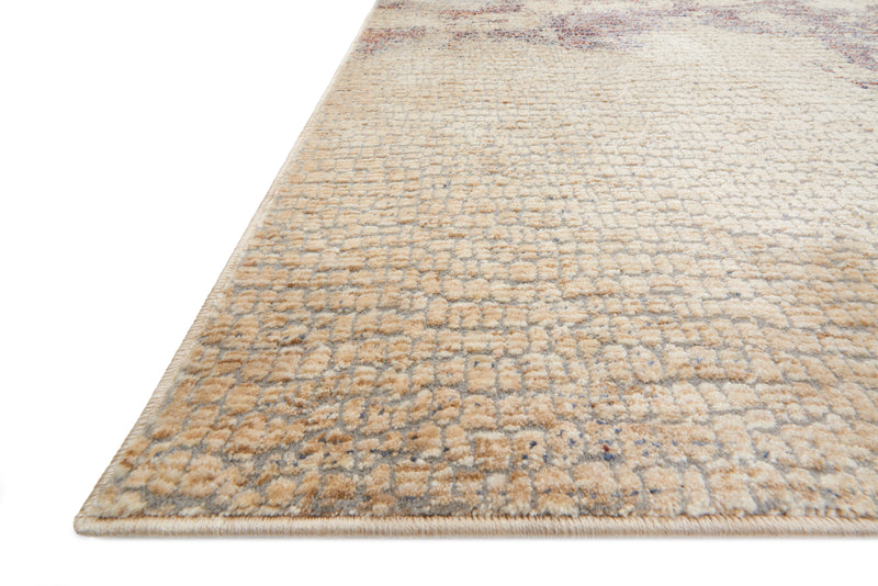 PORCIA Collection Rug  in  BEIGE / BERRY Beige Accent Power-Loomed Polyester