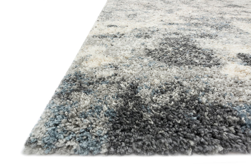 QUINCY Collection Rug  in  SLATE Gray Accent Power-Loomed Polypropylene