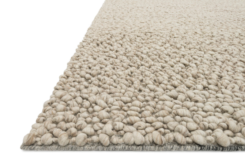 QUARRY Collection Wool Rug  in  OATMEAL Beige Accent Hand-Woven Wool