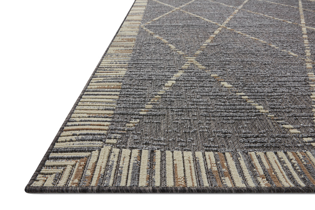 RAINIER Collection Rug  in  Slate / Multi Gray Accent Power-Loomed Polypropylene