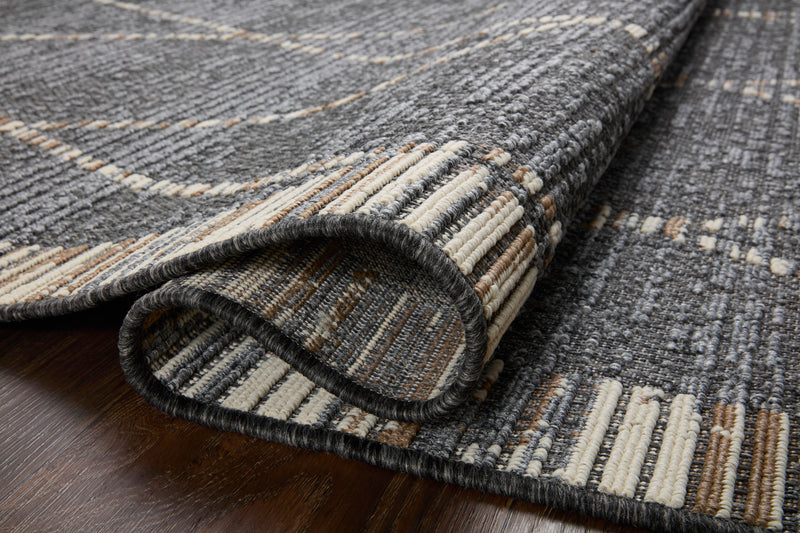 RAINIER Collection Rug  in  Slate / Multi Gray Accent Power-Loomed Polypropylene
