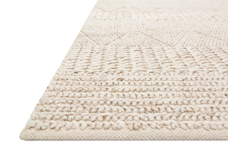 ROWAN Collection Wool Rug  in  SAND Beige Accent Hand-Tufted Wool