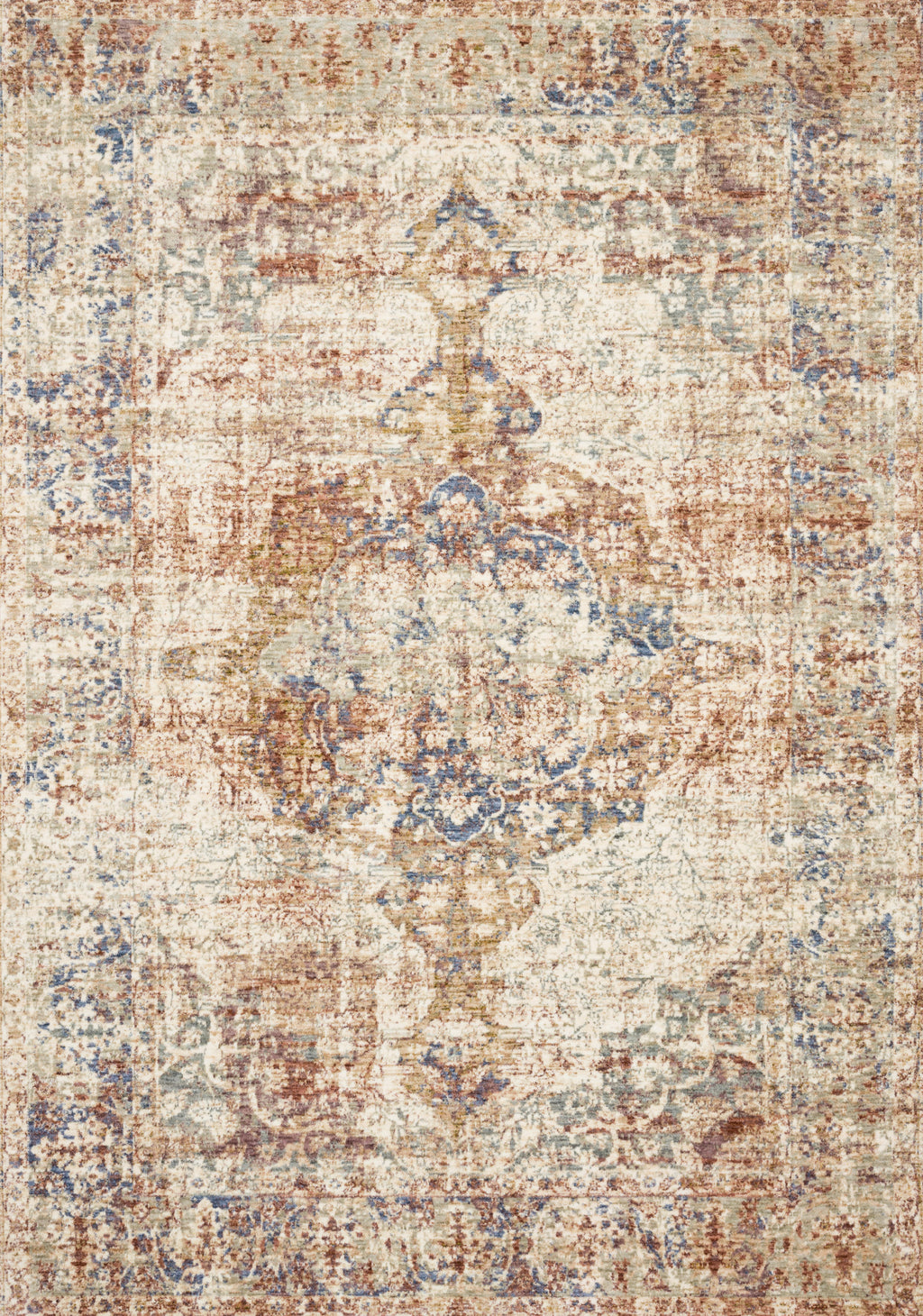 REVERE Collection Rug  in  MULTI Multi Accent Power-Loomed Polyester