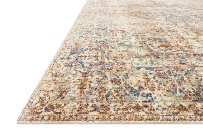 REVERE Collection Rug  in  MIST Beige Accent Power-Loomed Polyester
