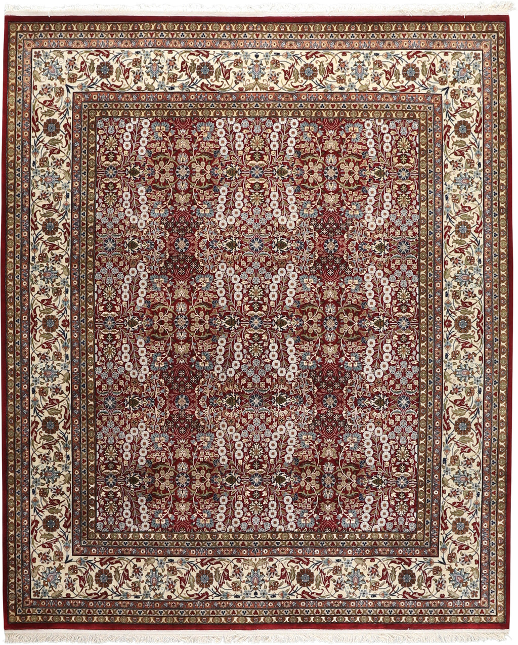 Hereke Wool/Viscose Rug 8'2''x9'9''