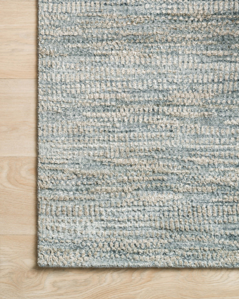 ROBIN Collection Rug  in  MIST Beige Accent Hand-Loomed Viscose/Acrylic