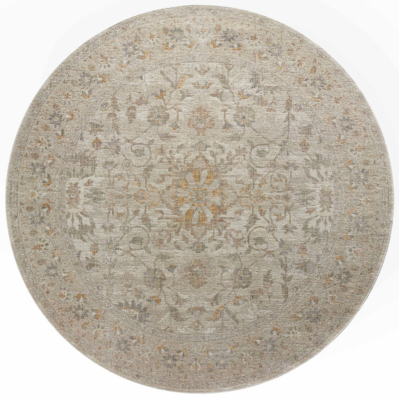 ROSEMARIE Collection Rug  in  IVORY / NATURAL Ivory Accent Power-Loomed Viscose