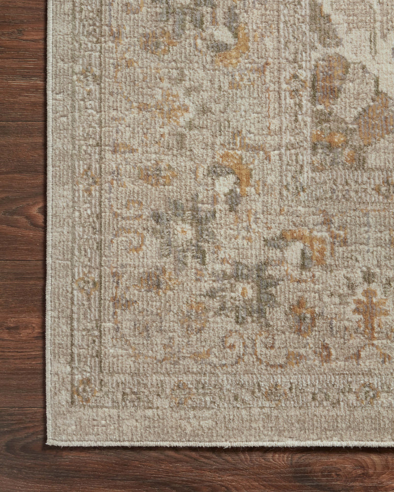 ROSEMARIE Collection Rug  in  IVORY / NATURAL Ivory Accent Power-Loomed Viscose
