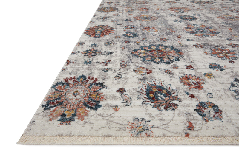 SAMRA Collection Rug  in  Ivory / Multi Ivory Accent Power-Loomed Polypropylene