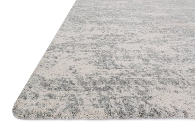 TORRANCE Collection Rug  in  GREY Gray Accent Power-Loomed Cowhide